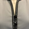 Kasper jacket detail trim buttons